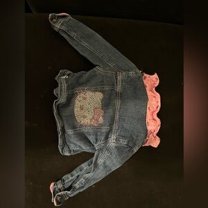 Hello kitty 2t Jean jacket
